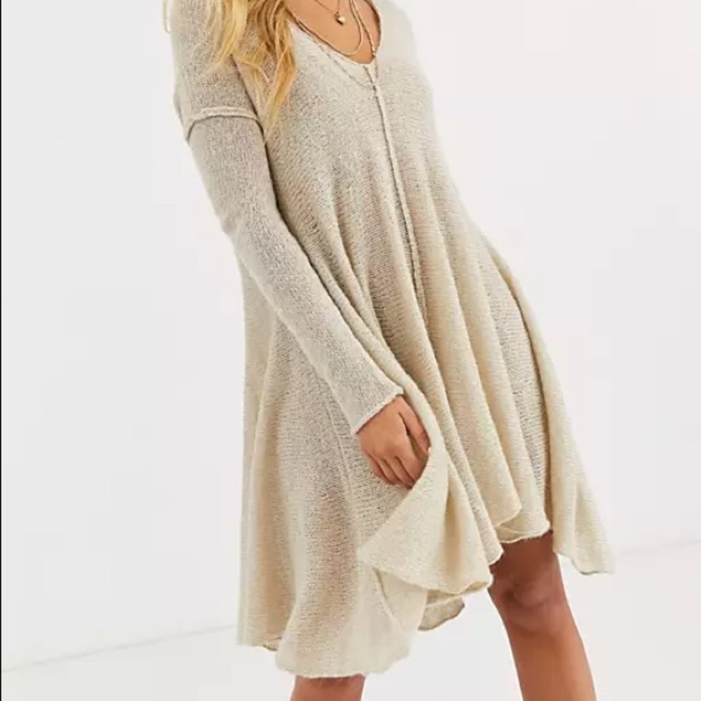 NWT Free People Sheer Sweater and/or Dress - Picture 2 of 6